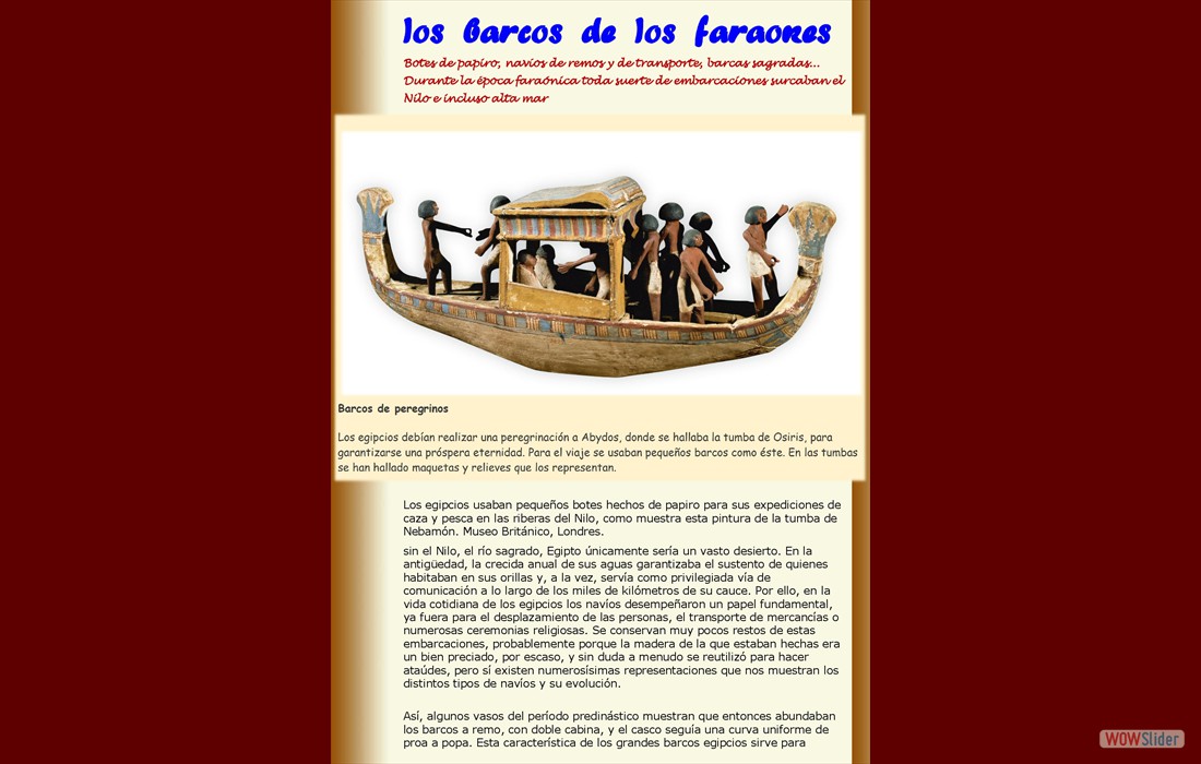 barcos antiguos