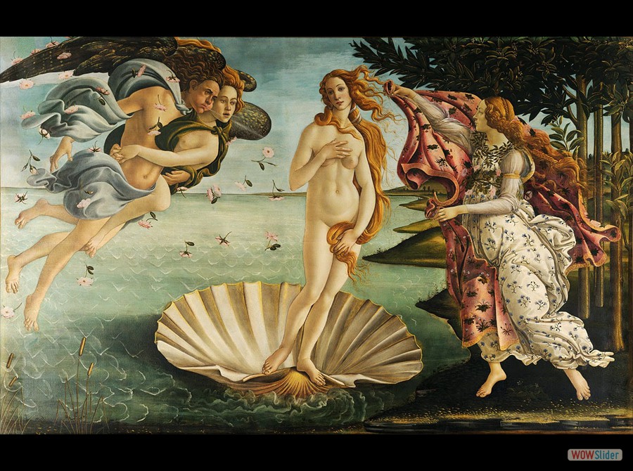 el nacimiento de Venus