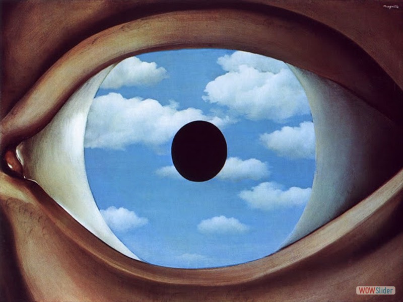 Magrite - the-false-mirror-1928