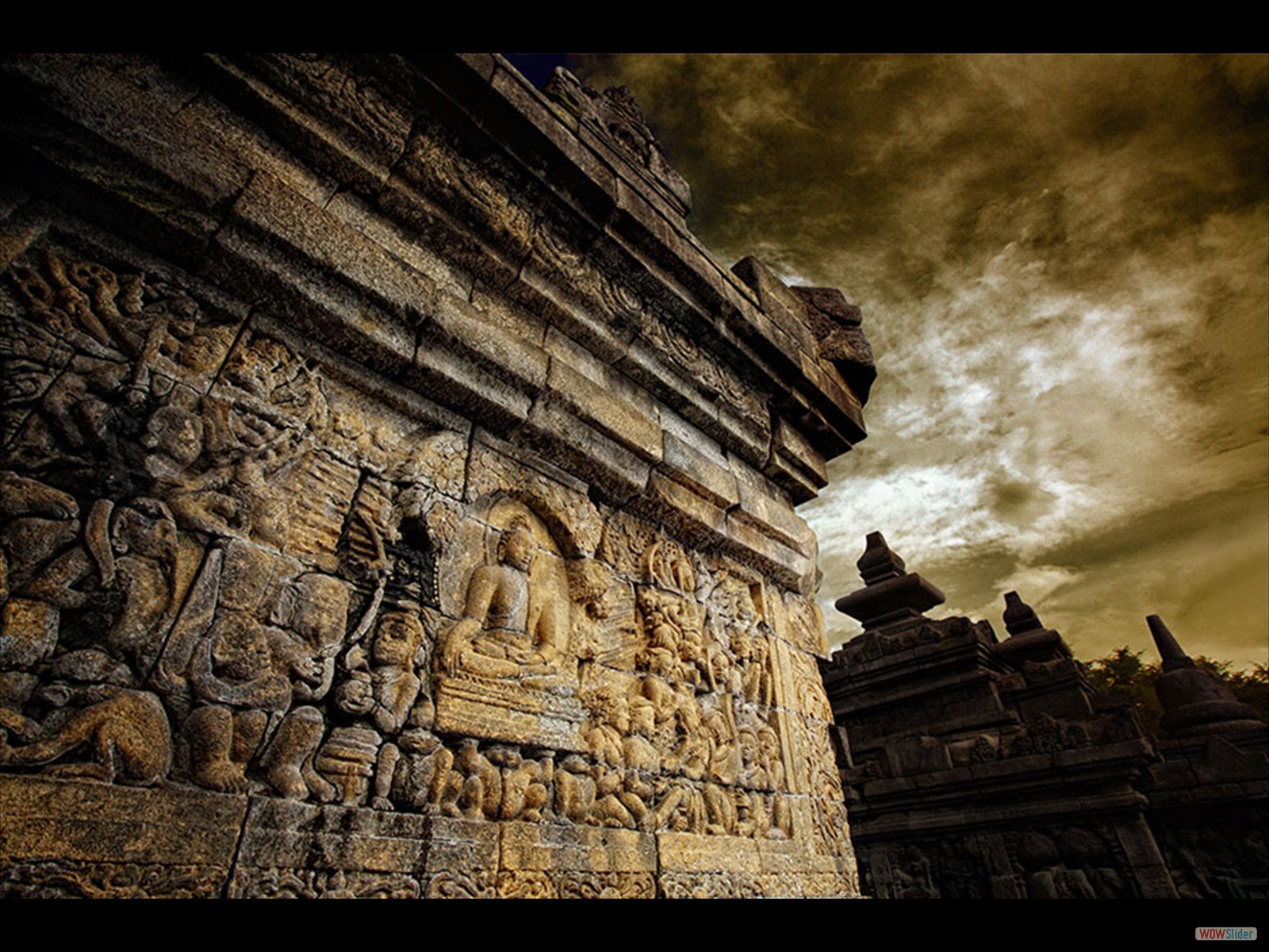 Borobudur-detalle relieves