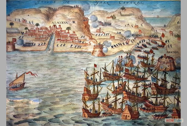 ataque a las islas Canarias