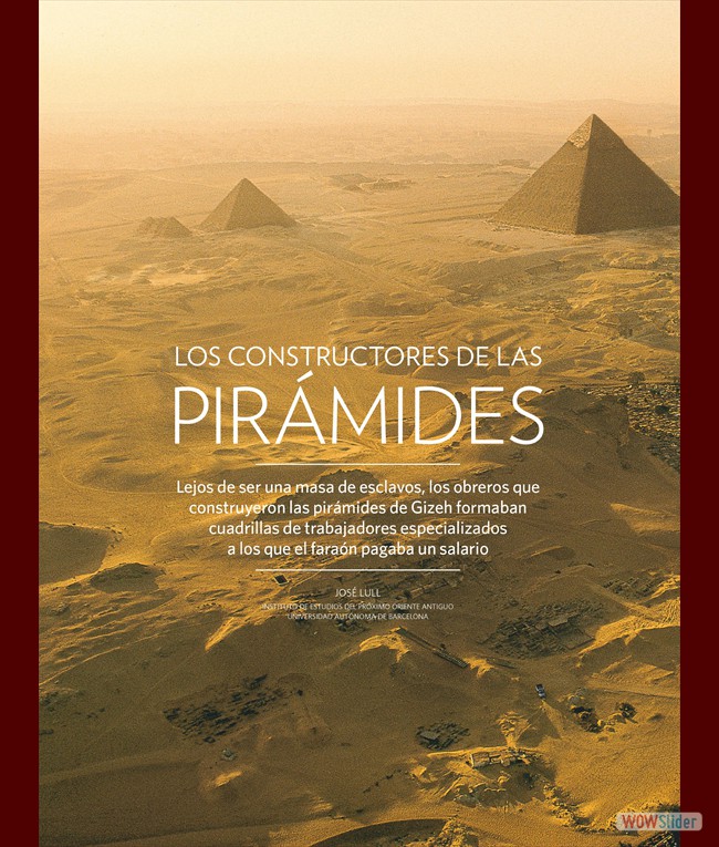 los constructores de piramides