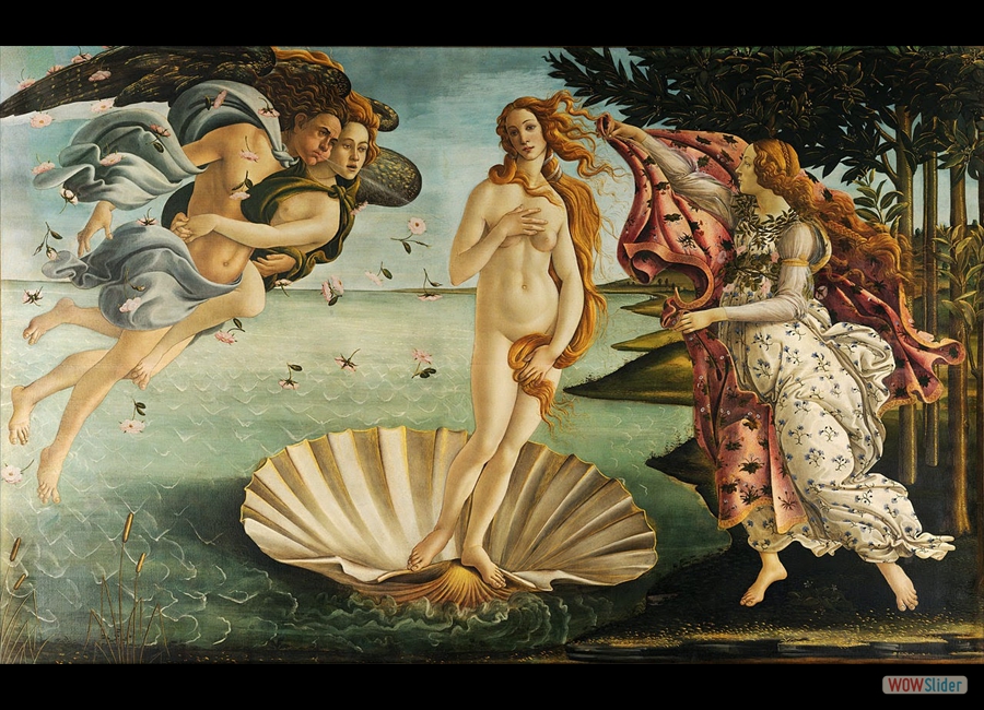 el nacimiento de Venus